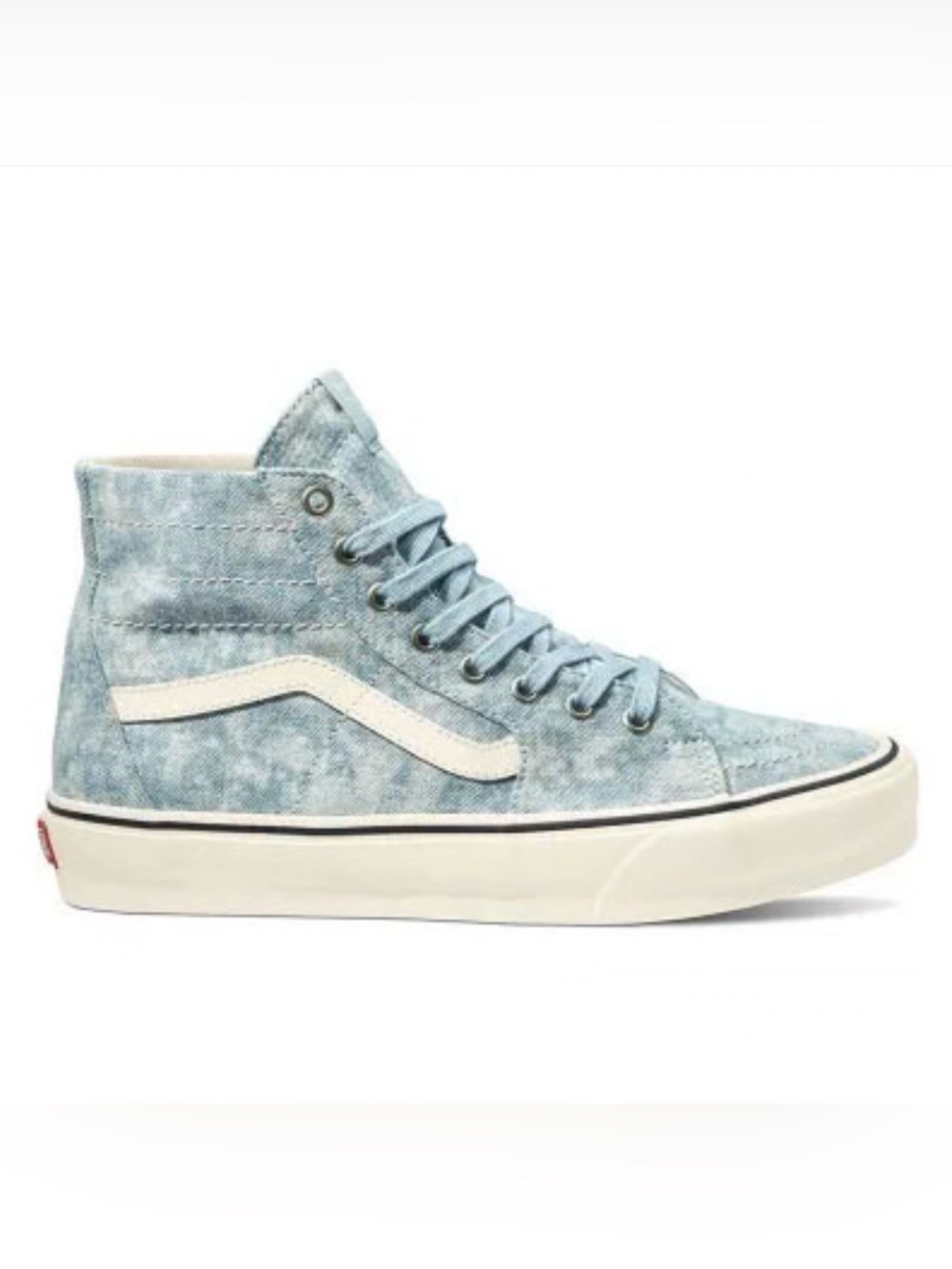Vans Light Blue High-Top Canvas Sneaker